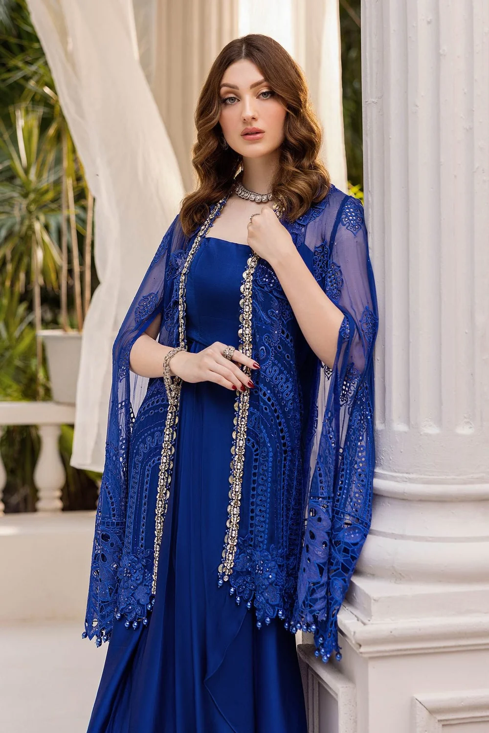 Maria.B Chiffons MPC-25-103 – Cobalt Blue