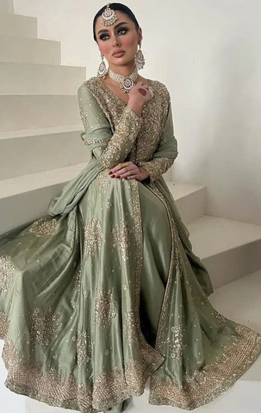 Aysha Naheed- Pistachio Maxi