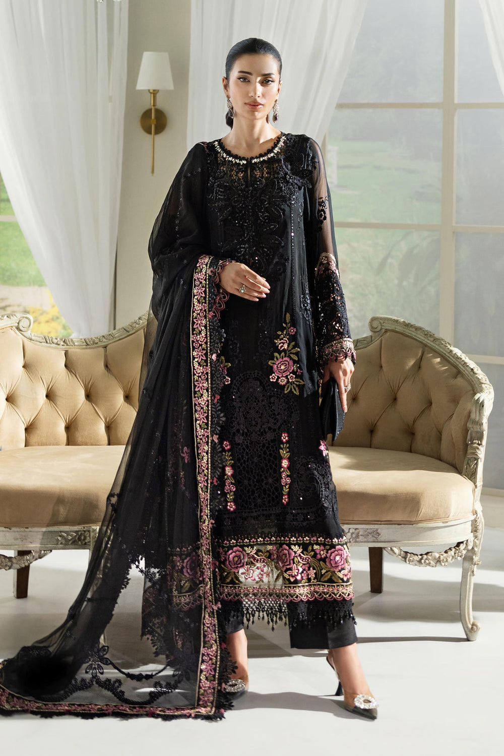 Maria.B Chiffons MPC-25-104 (Black)