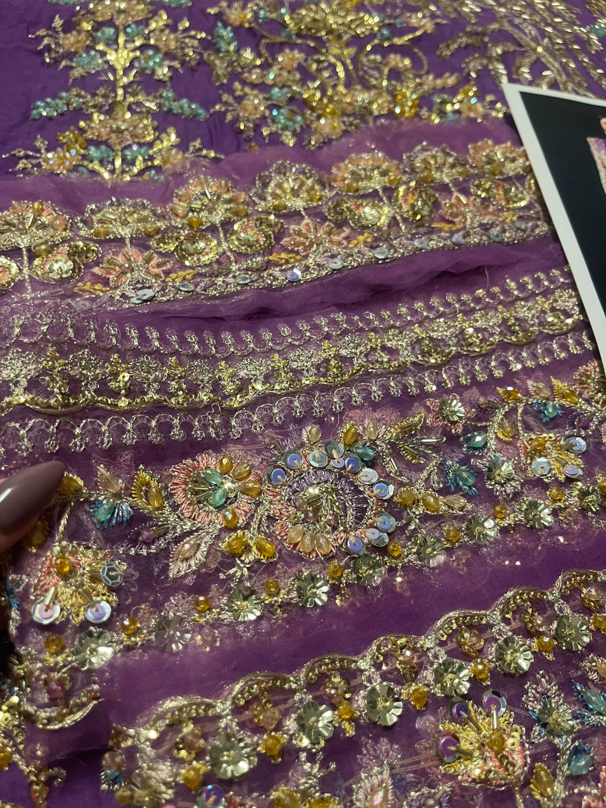 Nomi Ansari Couture ensemble - Sadaf Kanwal