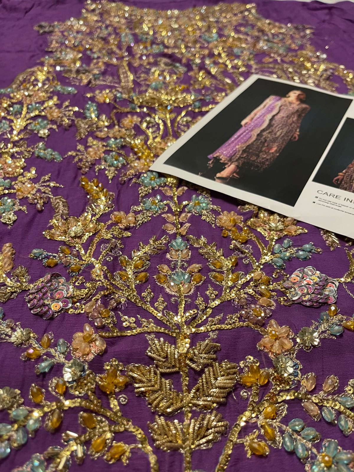 Nomi Ansari Couture ensemble - Sadaf Kanwal