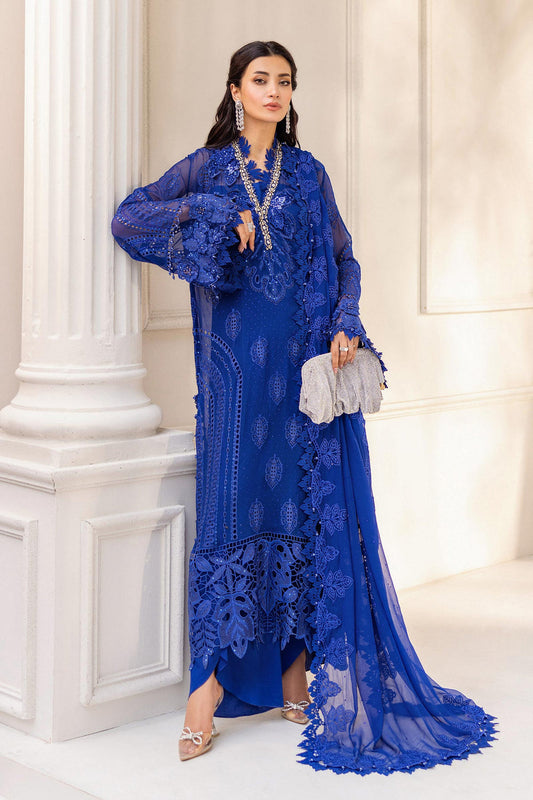 Maria.B Chiffons MPC-25-103 (Cobalt Blue)