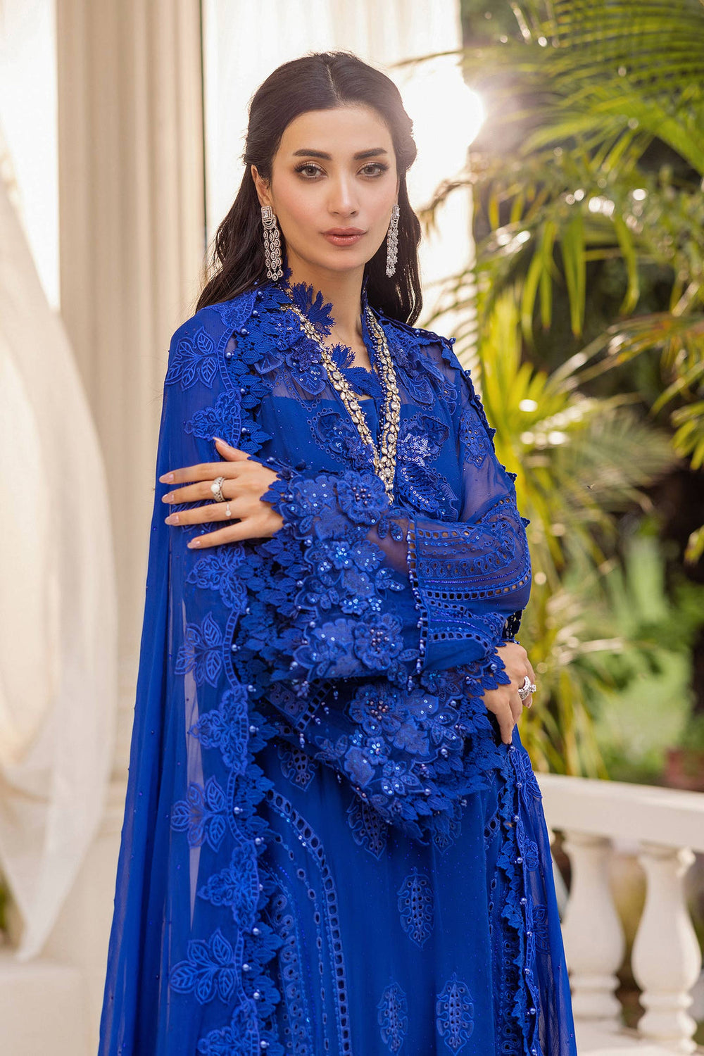 Maria.B Chiffons MPC-25-103 (Cobalt Blue)