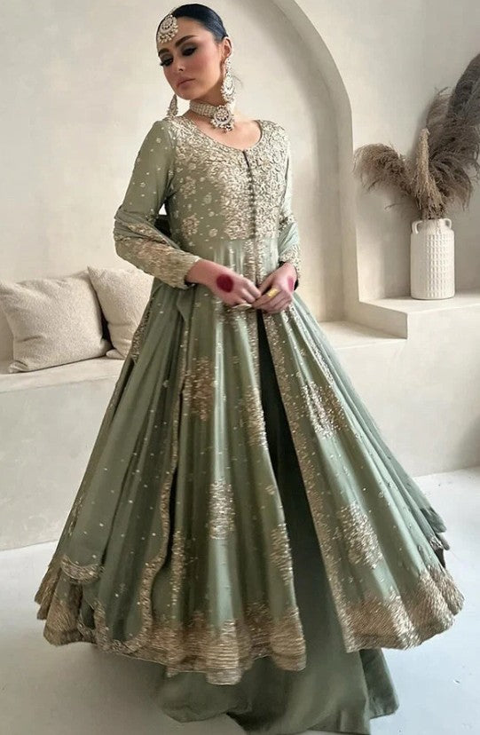 Aysha Naheed- Pistachio Maxi