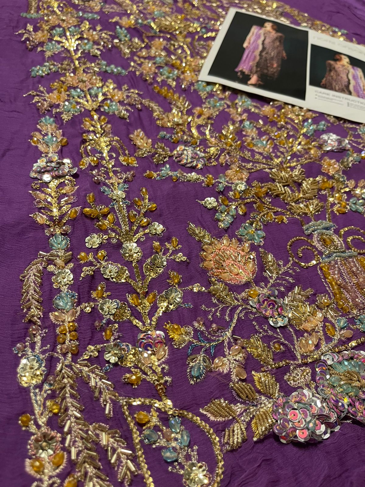 Nomi Ansari Couture ensemble - Sadaf Kanwal
