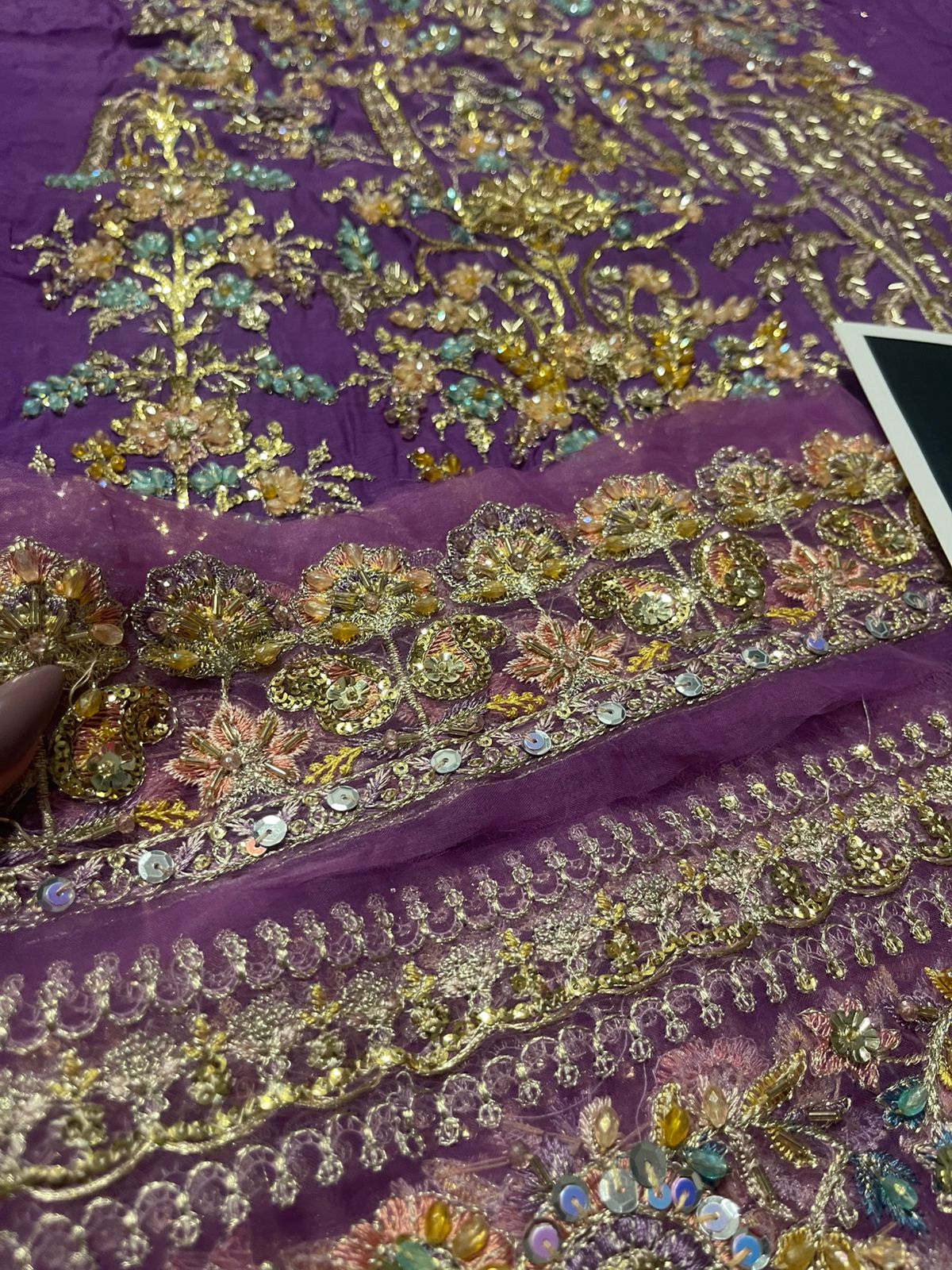 Nomi Ansari Couture ensemble - Sadaf Kanwal
