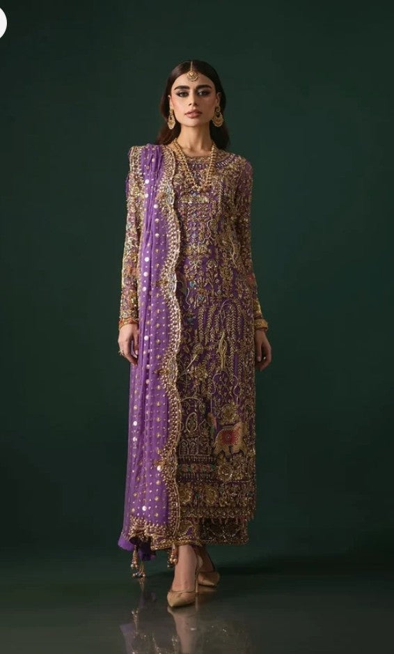 Nomi Ansari Couture ensemble - Sadaf Kanwal