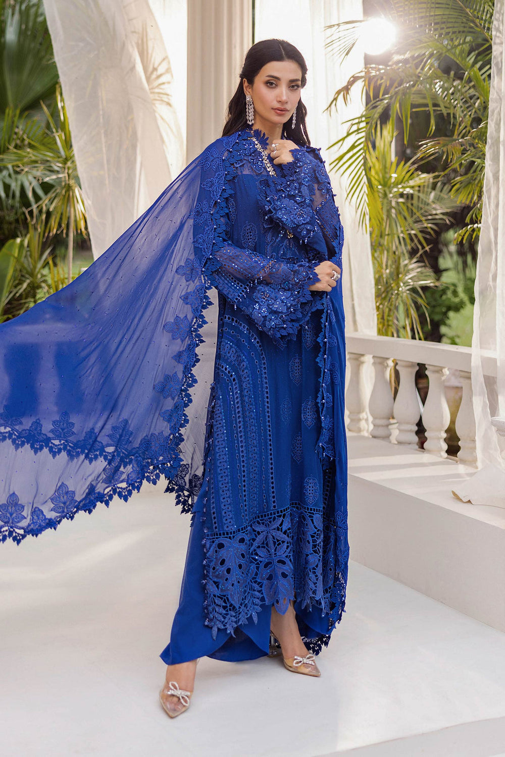Maria.B Chiffons MPC-25-103 (Cobalt Blue)