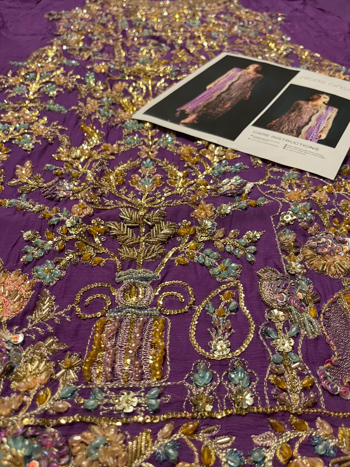 Nomi Ansari Couture ensemble - Sadaf Kanwal