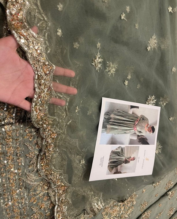 Aysha Naheed- Pistachio Maxi