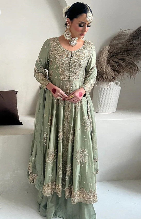 Aysha Naheed- Pistachio Maxi