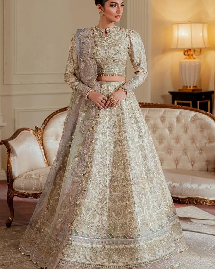 Baroque Chantelle EMBROIDERED CHIFFON CH13-02