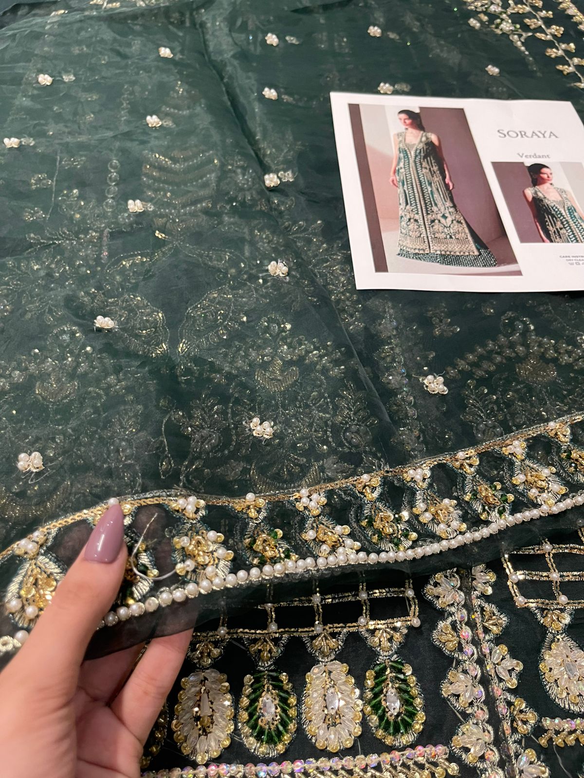 Soraya - VERDANT (colour customised)