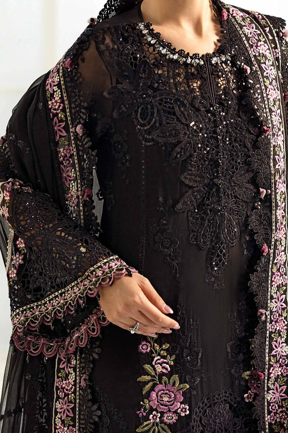Maria.B Chiffons MPC-25-104 (Black)