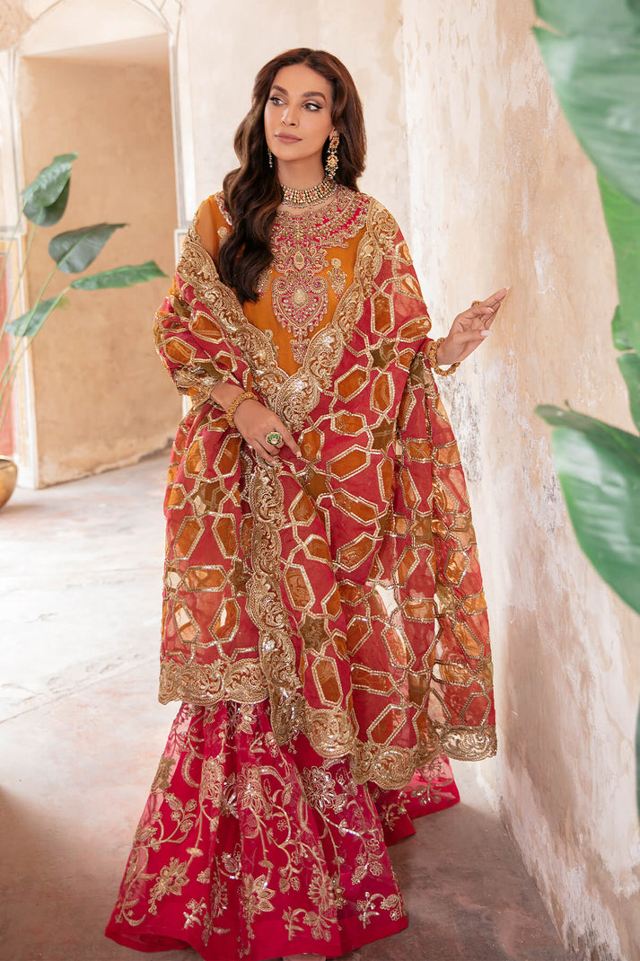 Imrozia Aangan GUL E RANA Chiffon 3pc - 09896
