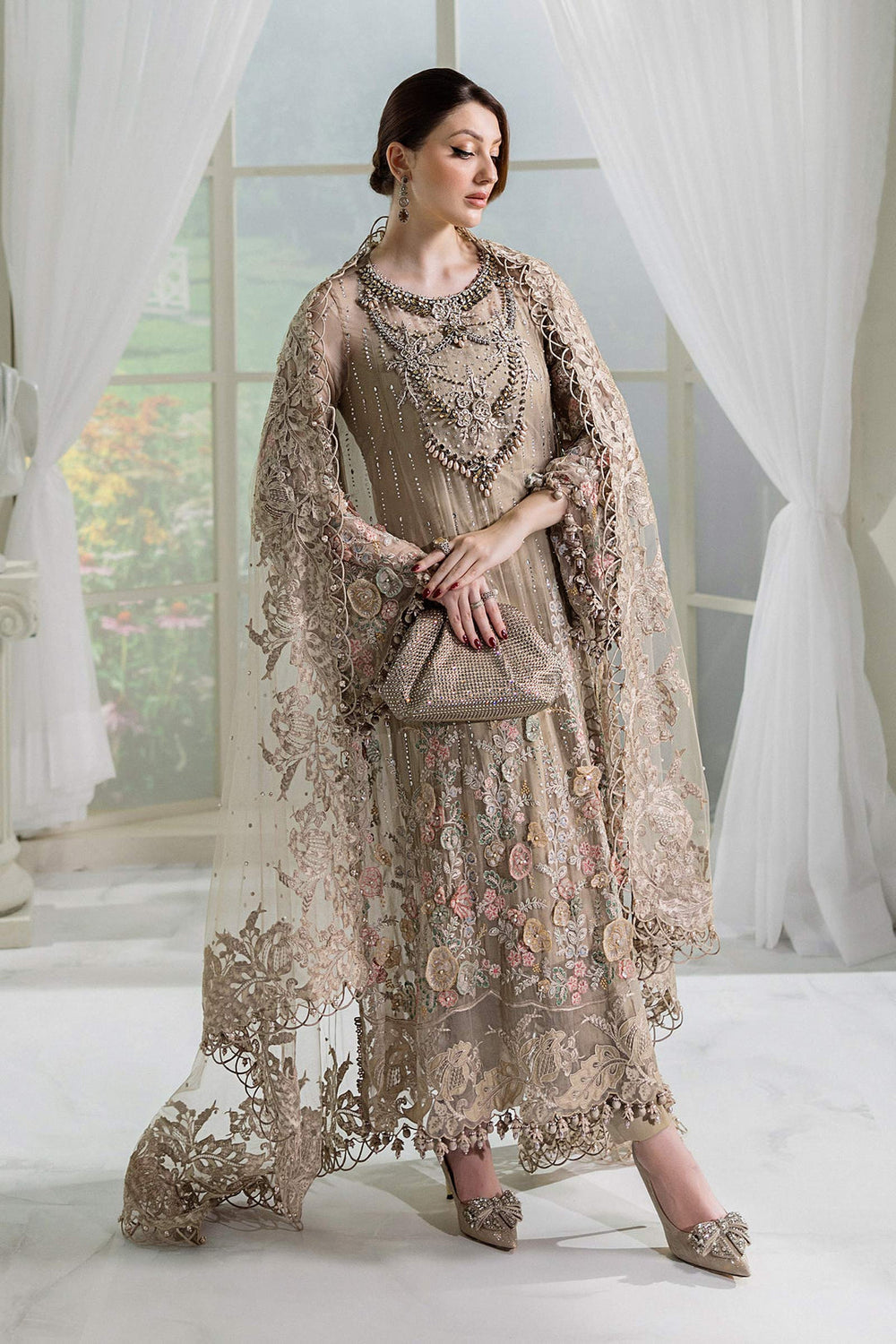 Maria.B Chiffons MPC-25-107 (Beige)