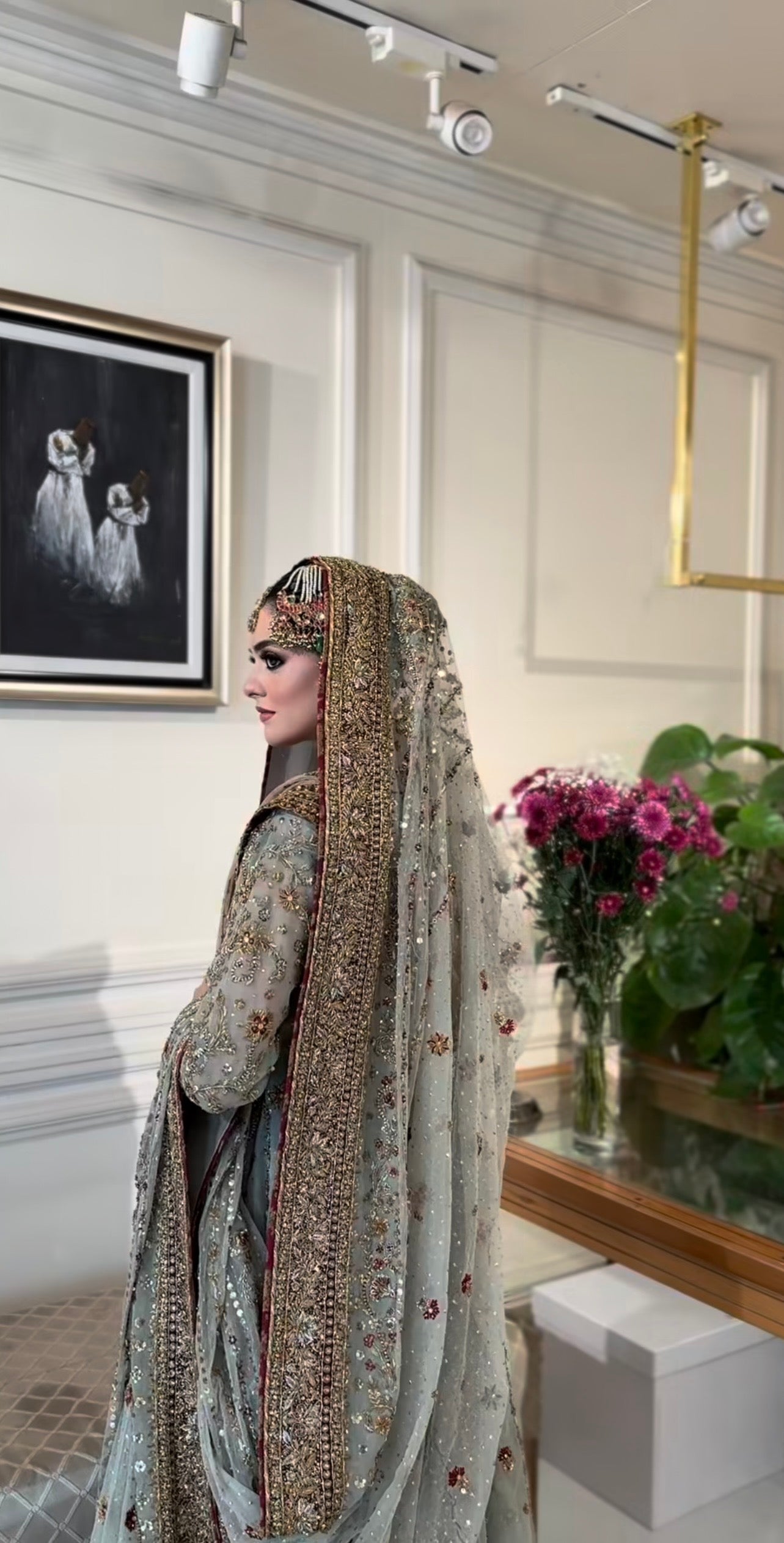 Haris Shakeel - Maharani (Light Cinderella Blue)
