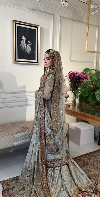 Haris Shakeel - Maharani (Light Cinderella Blue)