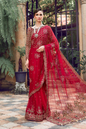 Adaliz red embroidered Pakistani outfit