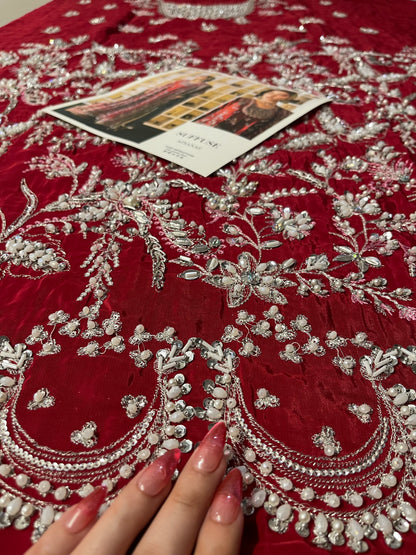 Afsane Pakistani formal wear with intricate embroidery