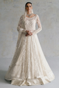 Ammara Khan Moonbeam pure white Nikah ensemble