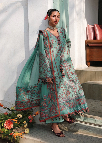 Hussain Rehar inspired Verdant lawn outfit