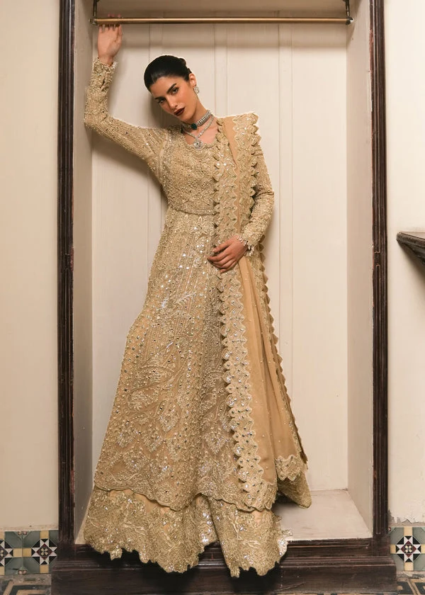Moonveil fitted bodice and flared embroidered skirt