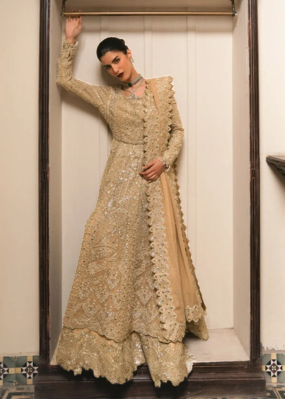 Moonveil fitted bodice and flared embroidered skirt