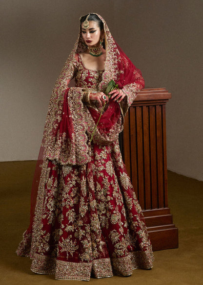 Hussain Rehar inspired Qashqaye bridal outfit