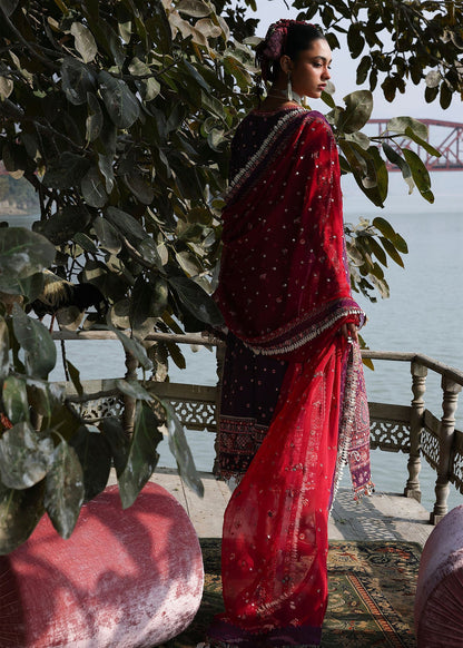 Hussain Rehar inspired Nihdi embroidered formal outfit