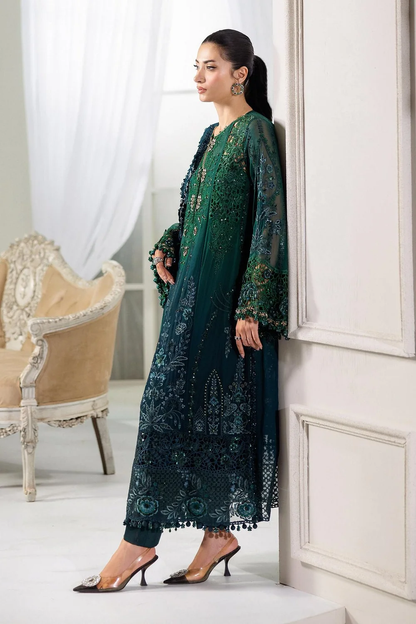 Maria.B inspired teal formal outfit