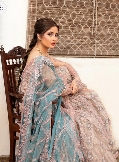 Aytan inspired Pakistani formal sharara outfit