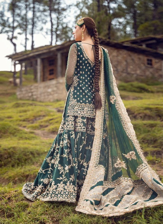 Faiza Saqlain Durkhanai embellished net dupatta