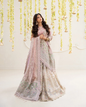 Faiza Saqlain Suzan ivory embroidered lehenga