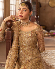 Faiza Saqlain Naisha Pakistani wedding outfit
