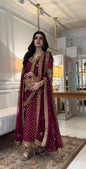Haris Shakeel Aisha Afridi luxury Pakistani bridal dress