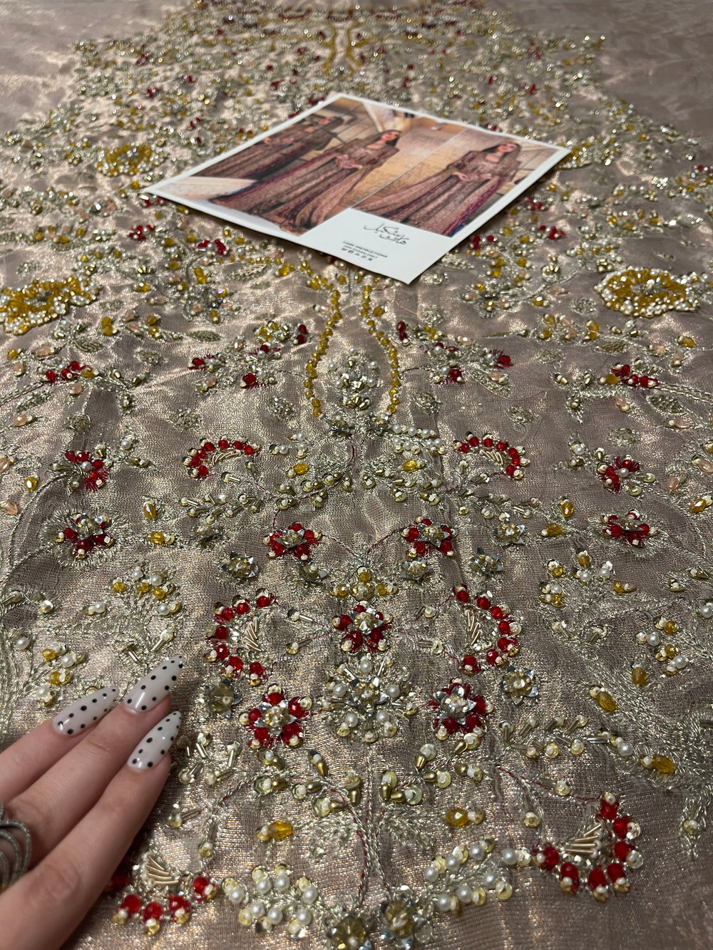 Elegant Haris Shakeel Areeba outfit for nikkah, barat and wedding celebrations