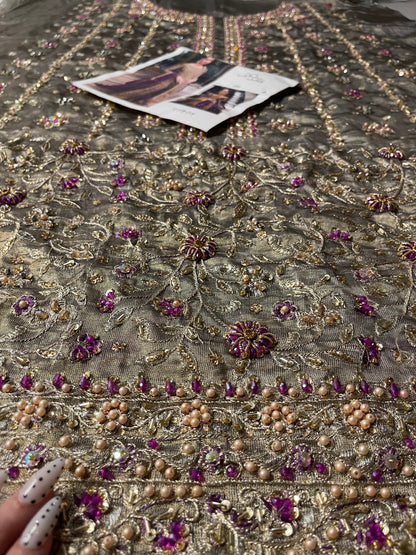 Elegant Haris Shakeel Aroha outfit for weddings, receptions and festive occasions