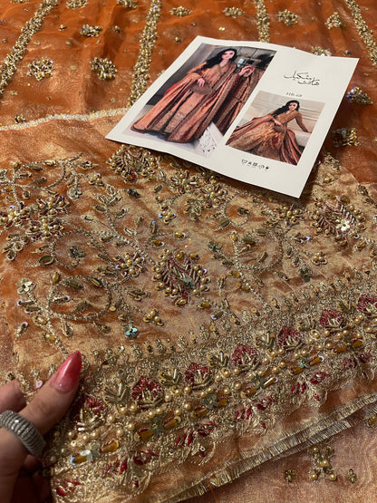 Elegant Haris Shakeel Aswad outfit for weddings and festive occasions
