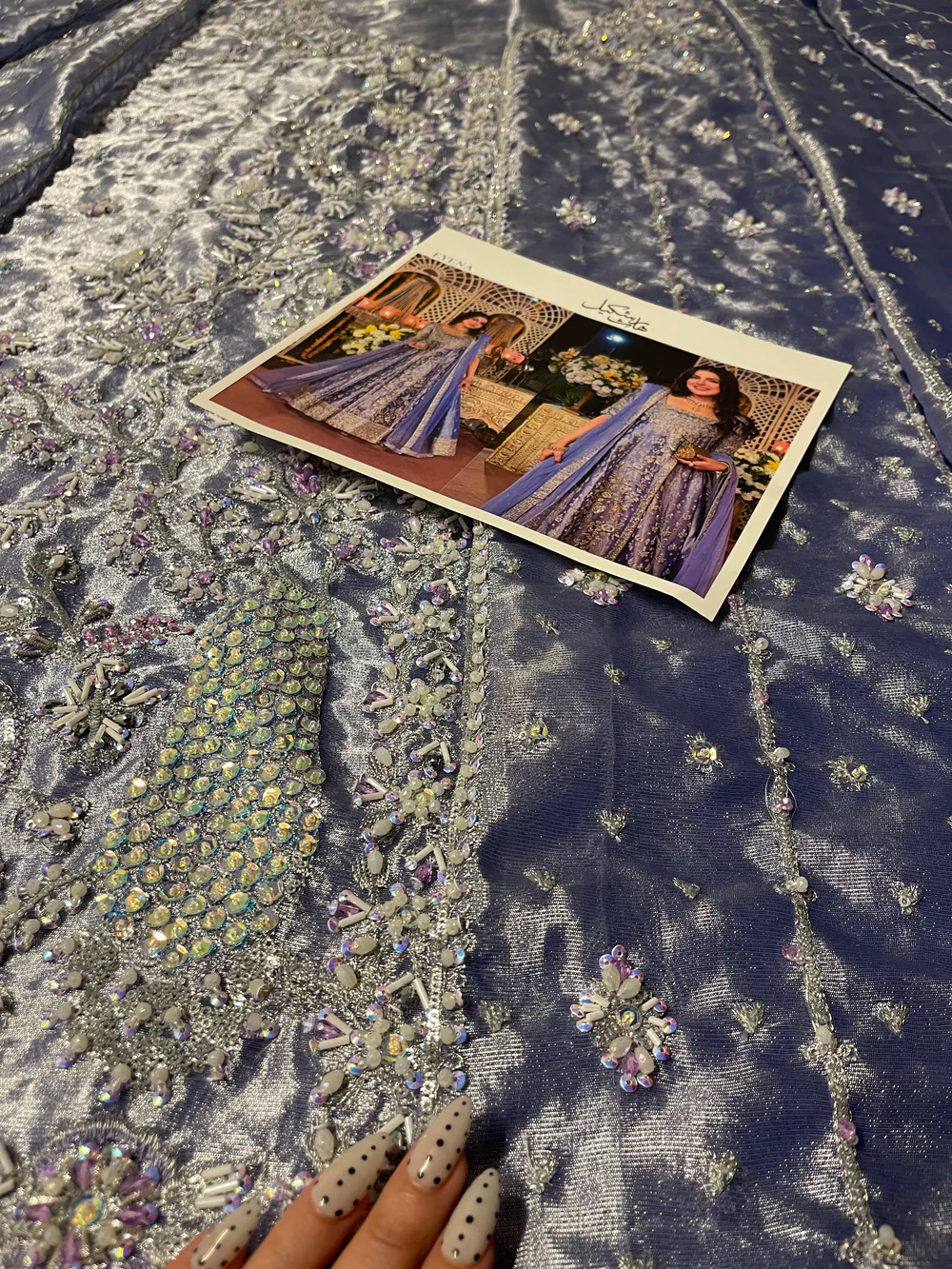 Elegant Haris Shakeel Eyena outfit for weddings and festive occasions