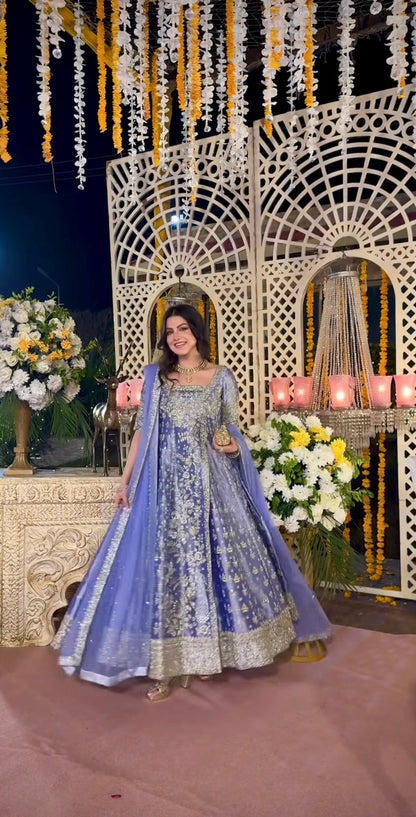 Haris Shakeel Eyena with intricate adda work and hand embellishments