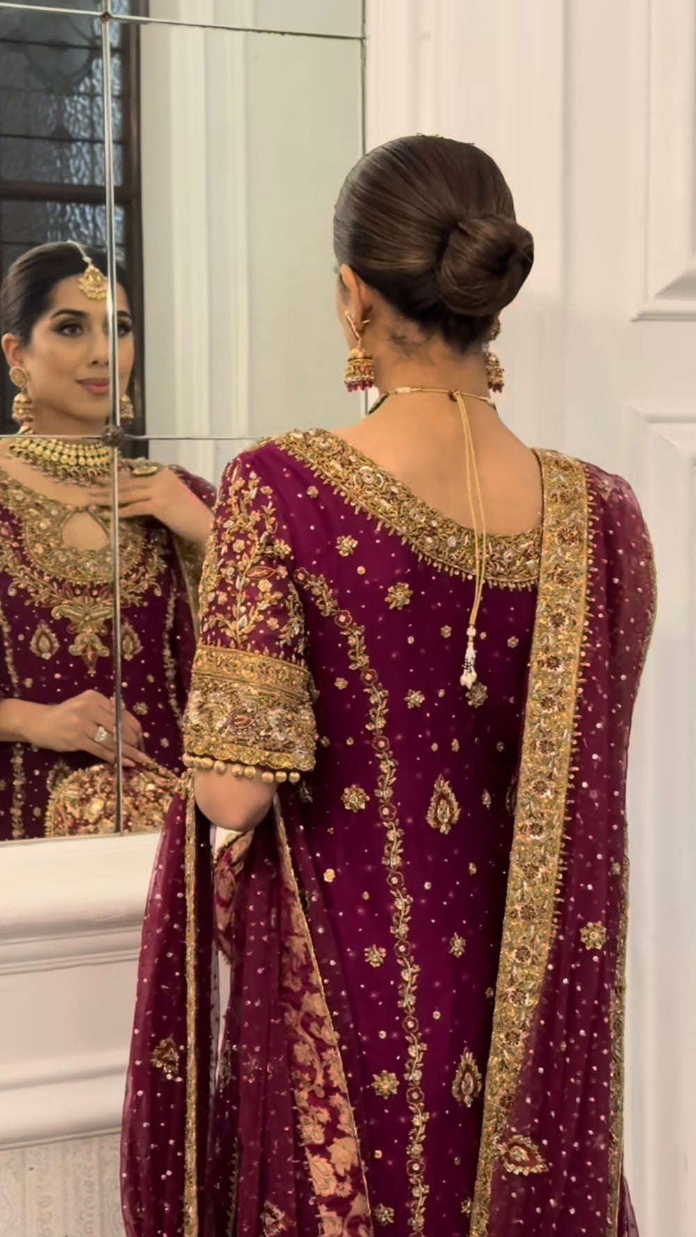 Pakistani designer outfit inspired by Haris Shakeel Libah