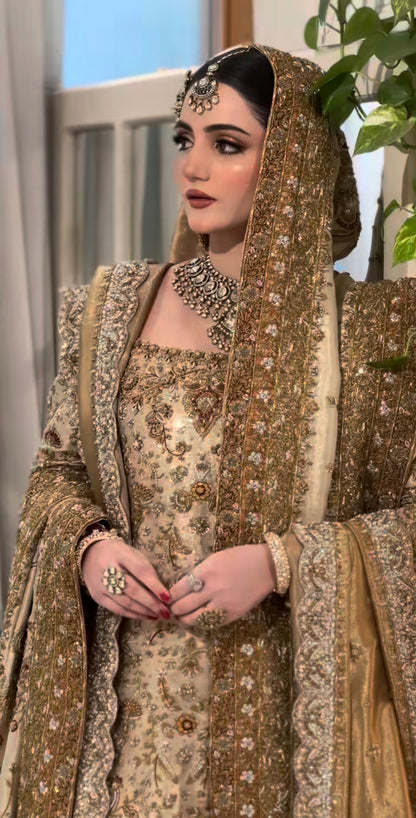 Pakistani bridal outfit inspired by Haris Shakeel Maharani