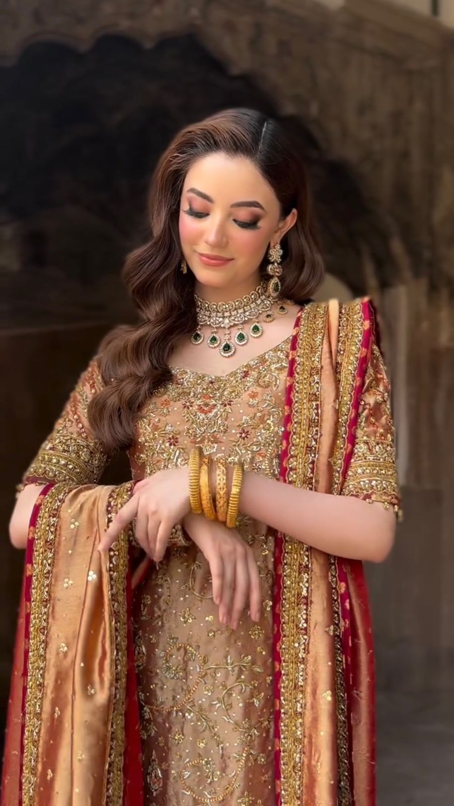 Pakistani designer outfit inspired by Haris Shakeel Meerub