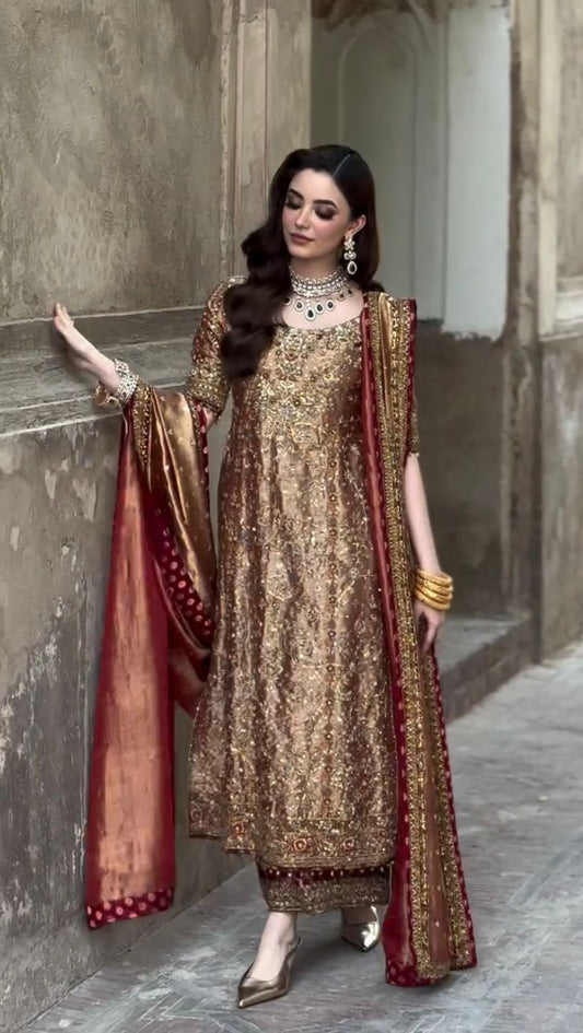Haris Shakeel Meerub luxury Pakistani formal dress