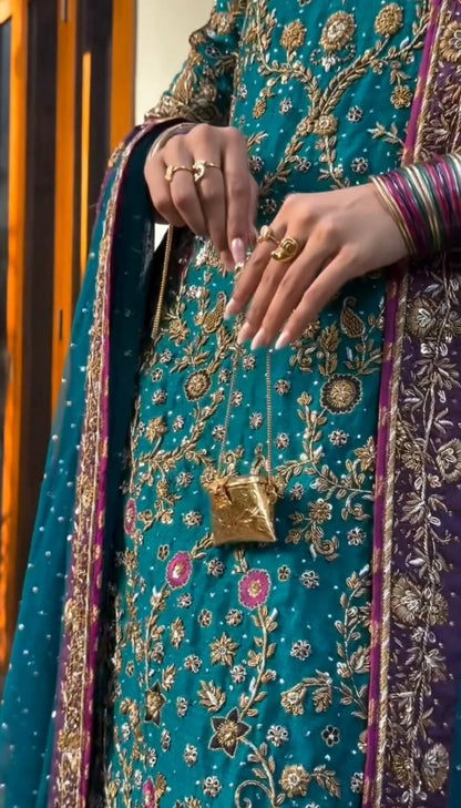 Haris Shakeel - Peacock Teal Ensemble