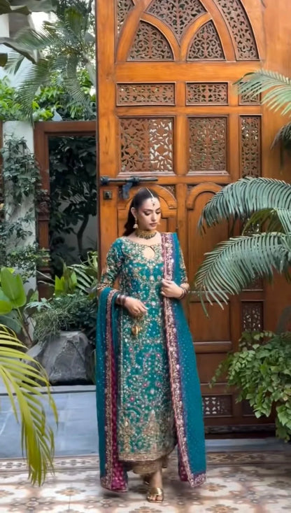 Haris Shakeel - Peacock Teal Ensemble