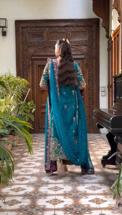 Haris Shakeel - Peacock Teal Ensemble