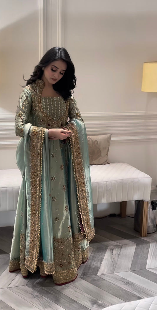 Haris Shakeel Urooj luxury Pakistani formal dress