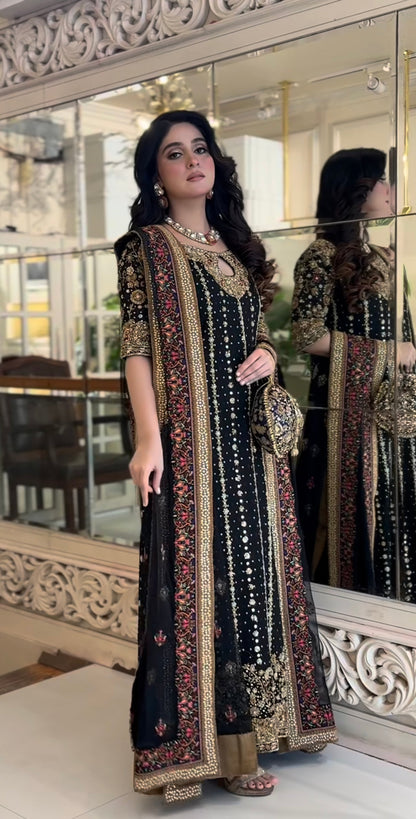 Haris Shakeel Zainab luxury Pakistani formal dress